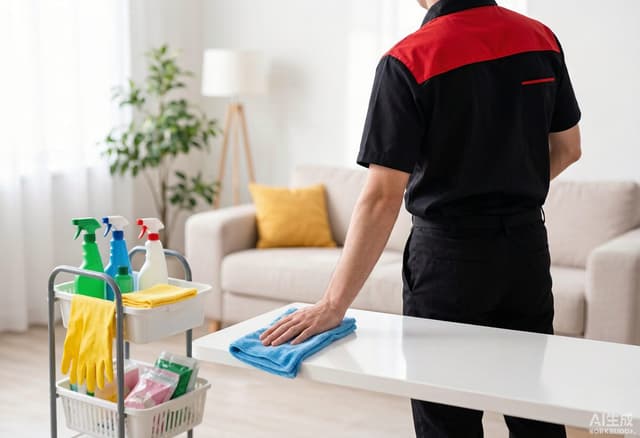 Cleaning service website preview