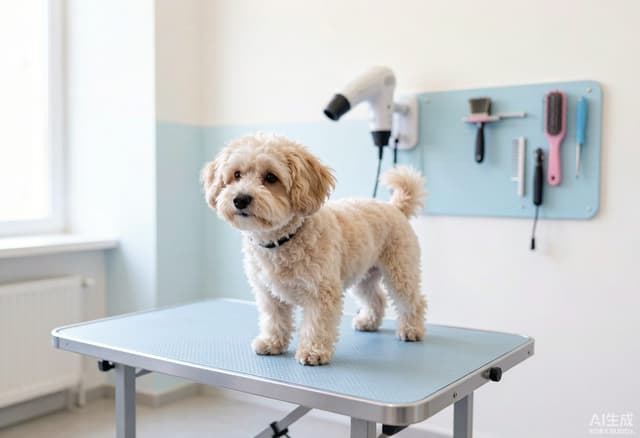 Pet grooming website preview